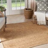 nourison natural jute njt01 bleached rug
