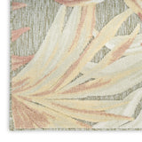 nourison aloha alh43 sage rose rug
