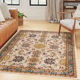 nourison nourison essentials nre05 ivory gold rug