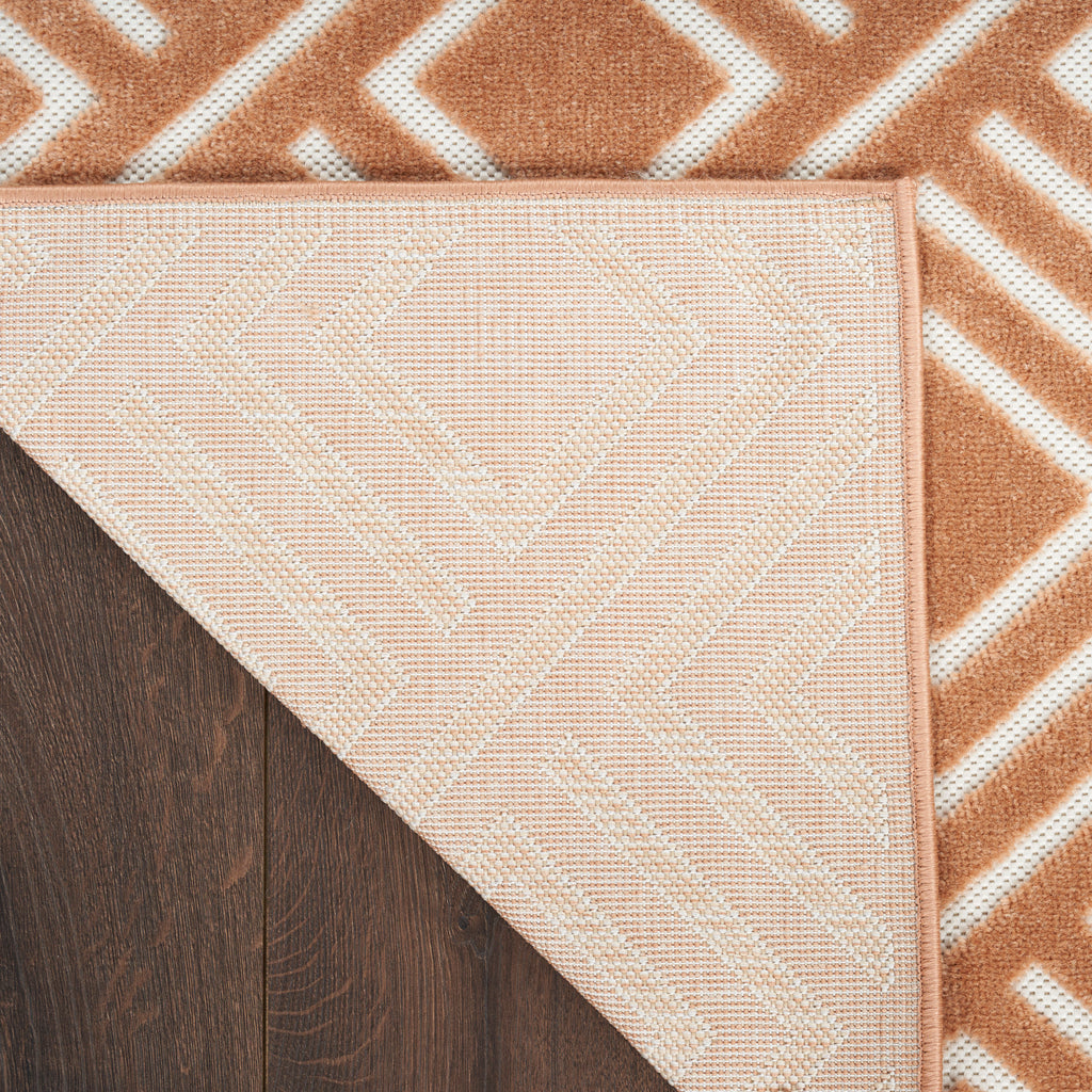 nourison care free caf03 copper rug