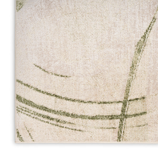 nourison astra machine washable asw14 beige green rug