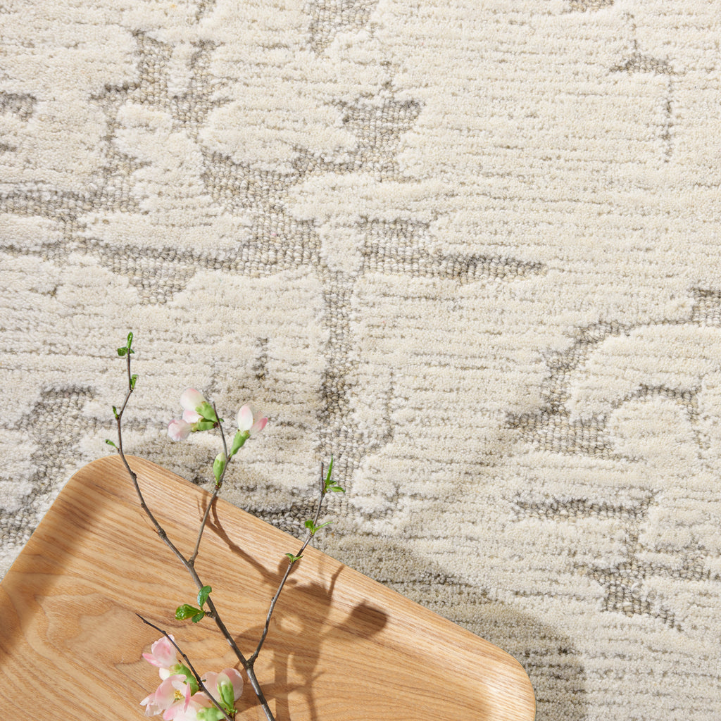 nourison ck009 sculptural scl01 ivory rug