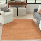 nourison washable essentials wae01 copper rug