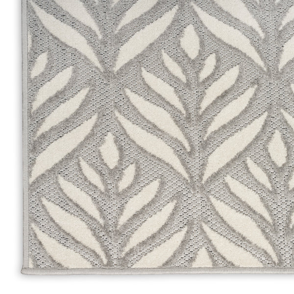 nourison aloha alh35 grey rug