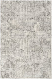 nourison ck024 irradiant irr01 cream black rug
