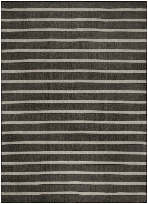 nourison positano pos03 black ivory rug