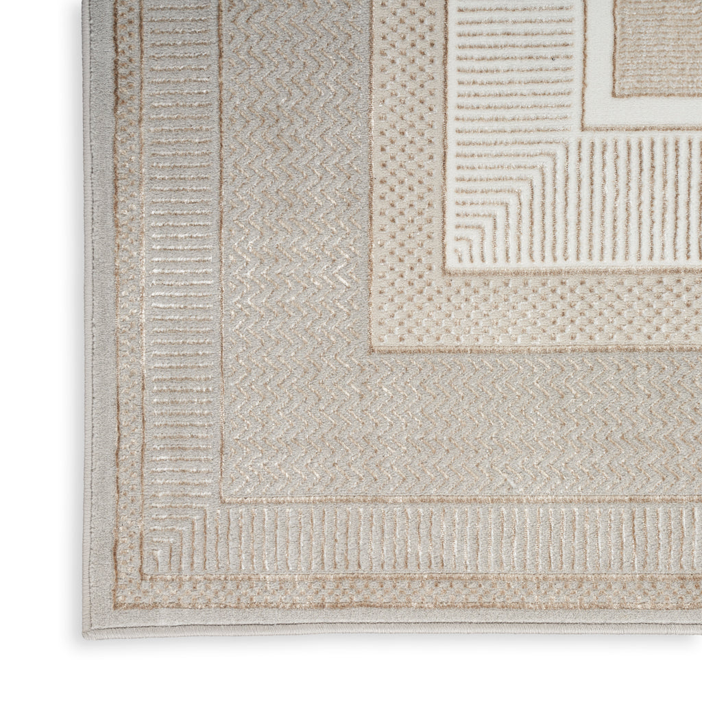 nourison glitz glz07 ivory rug