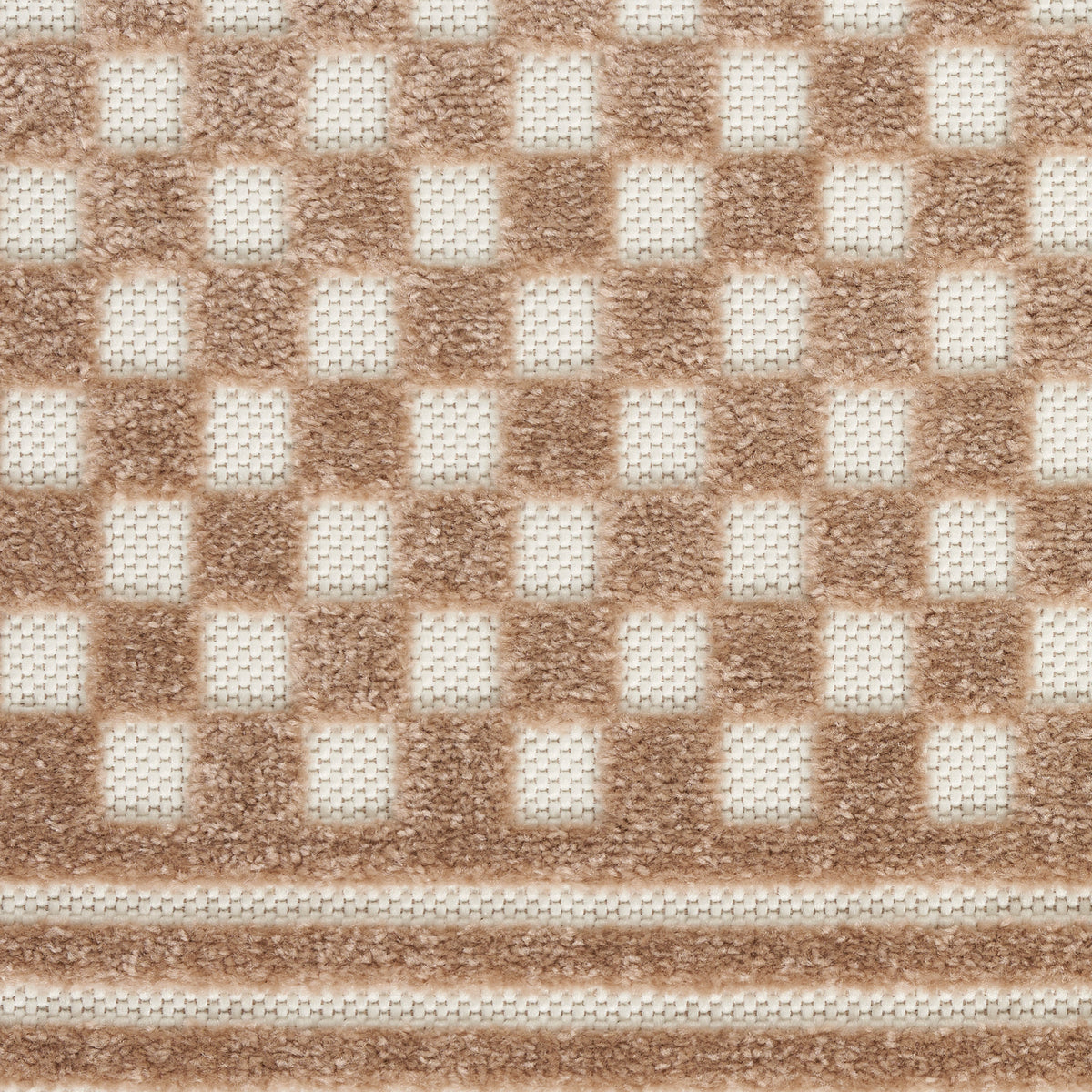 nourison care free caf02 brown rug