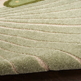nourison aloha alh24 green yellow rug