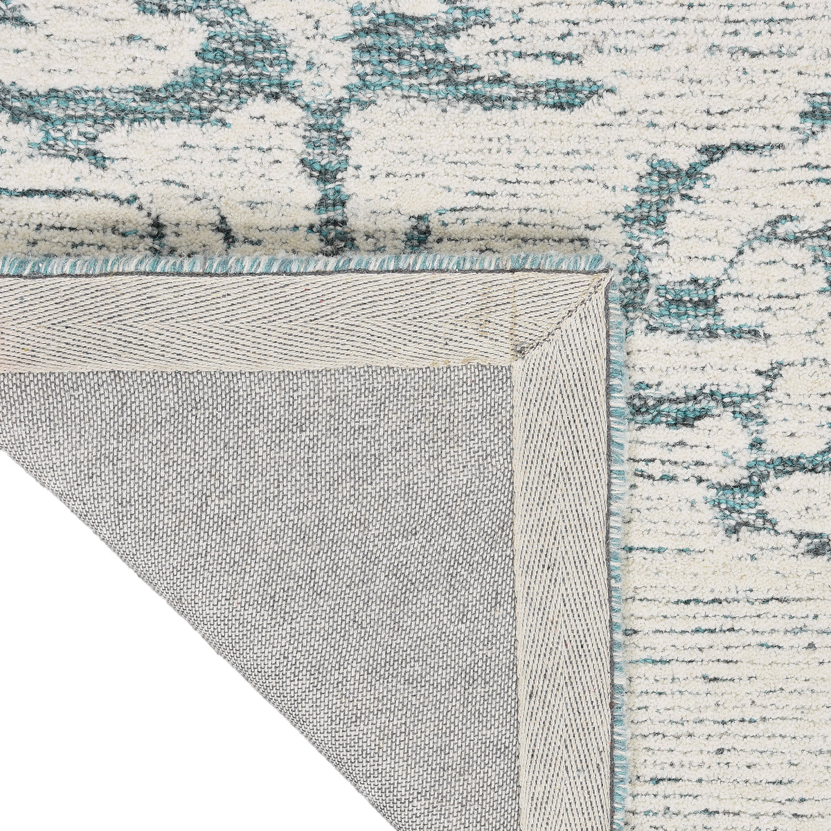 nourison ck009 sculptural scl01 teal rug