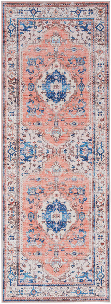 nourison fulton ful11 coral rug