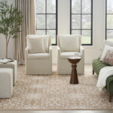 nourison jubilant jub06 taupe rug