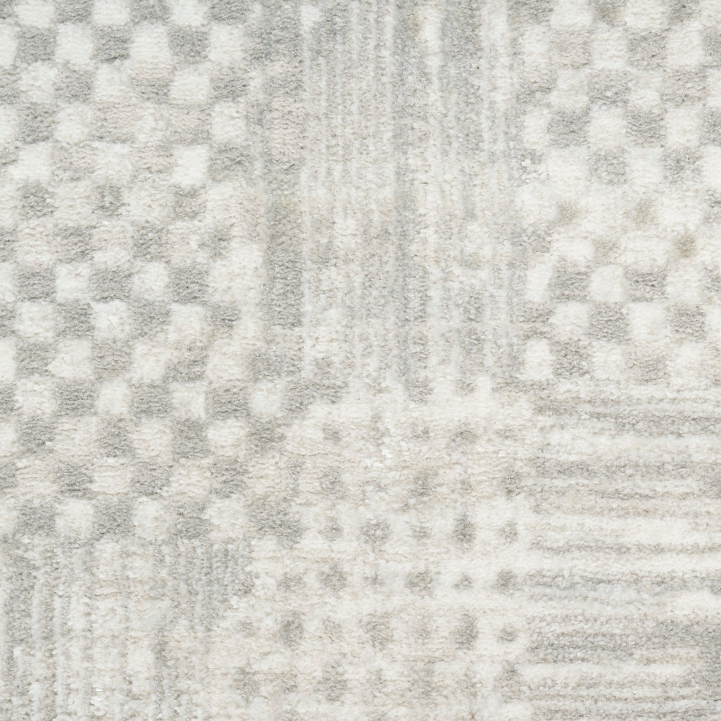 nourison glitz glz09 silver grey rug