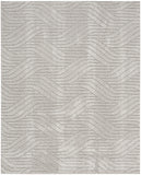 nourison surfaces sfc01 silver grey rug