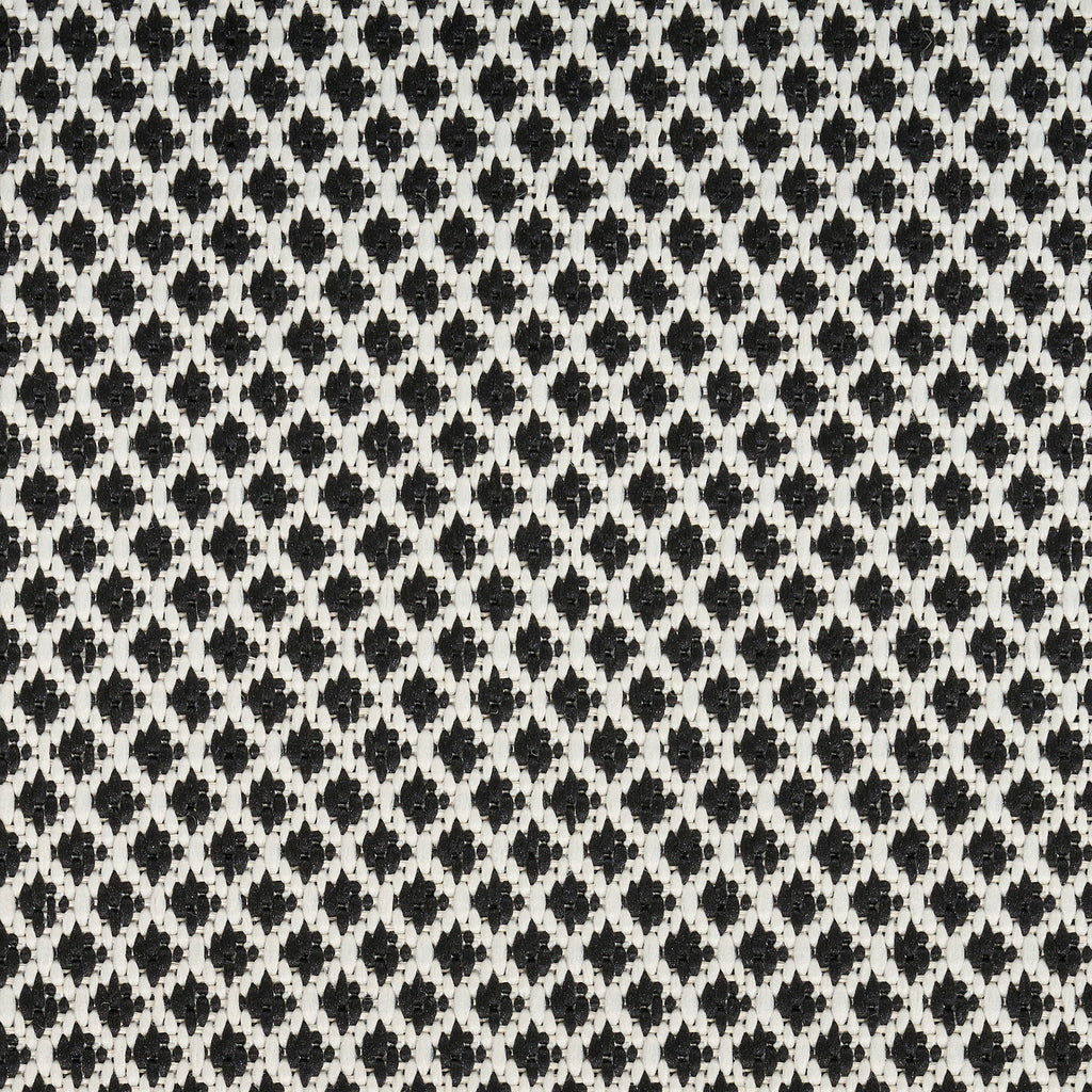 nourison courtyard cou01 black white rug