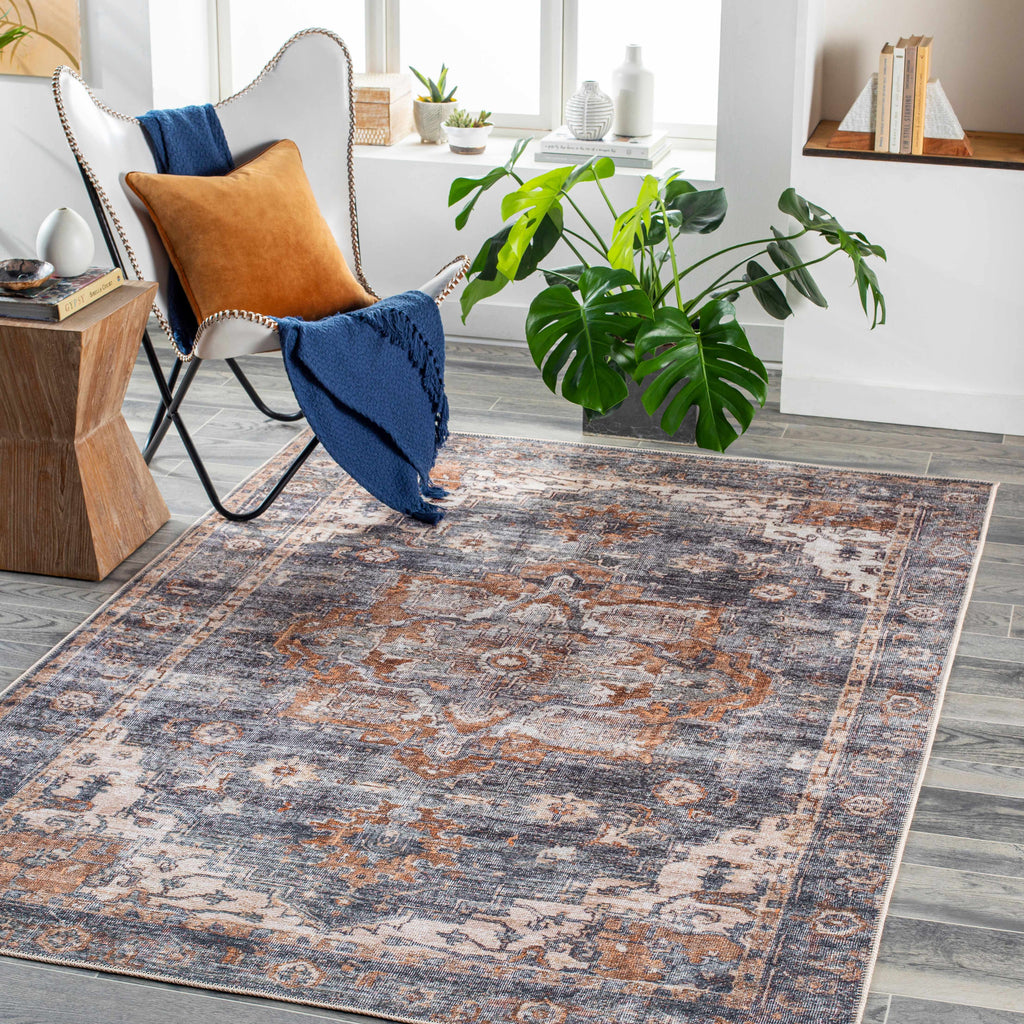 Hauteloom Lagangilang LAGAN Beige Machine Made Polyester Rug