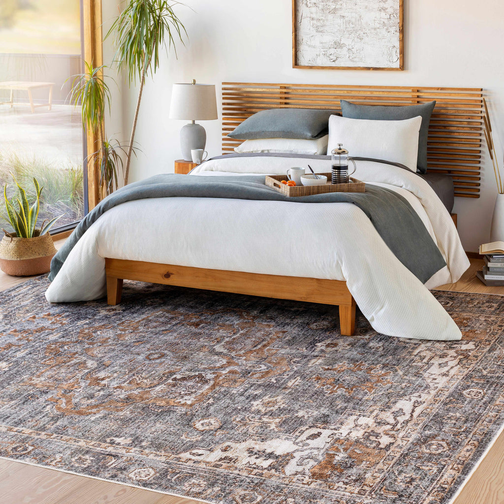 Hauteloom Lagangilang LAGAN Beige Machine Made Polyester Rug