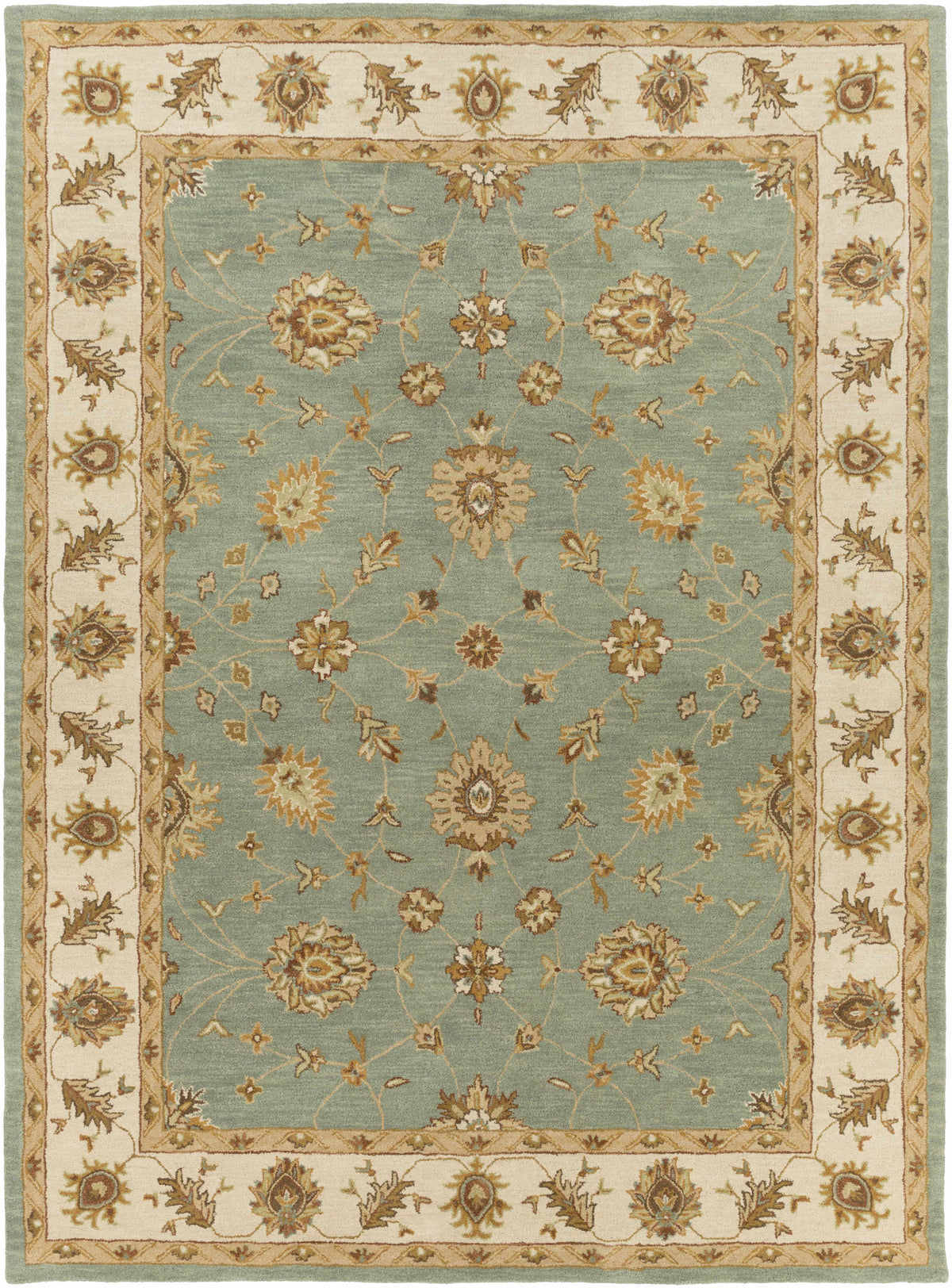 Hauteloom Lagrange LAGRA Sage Hand Tufted Wool Rug