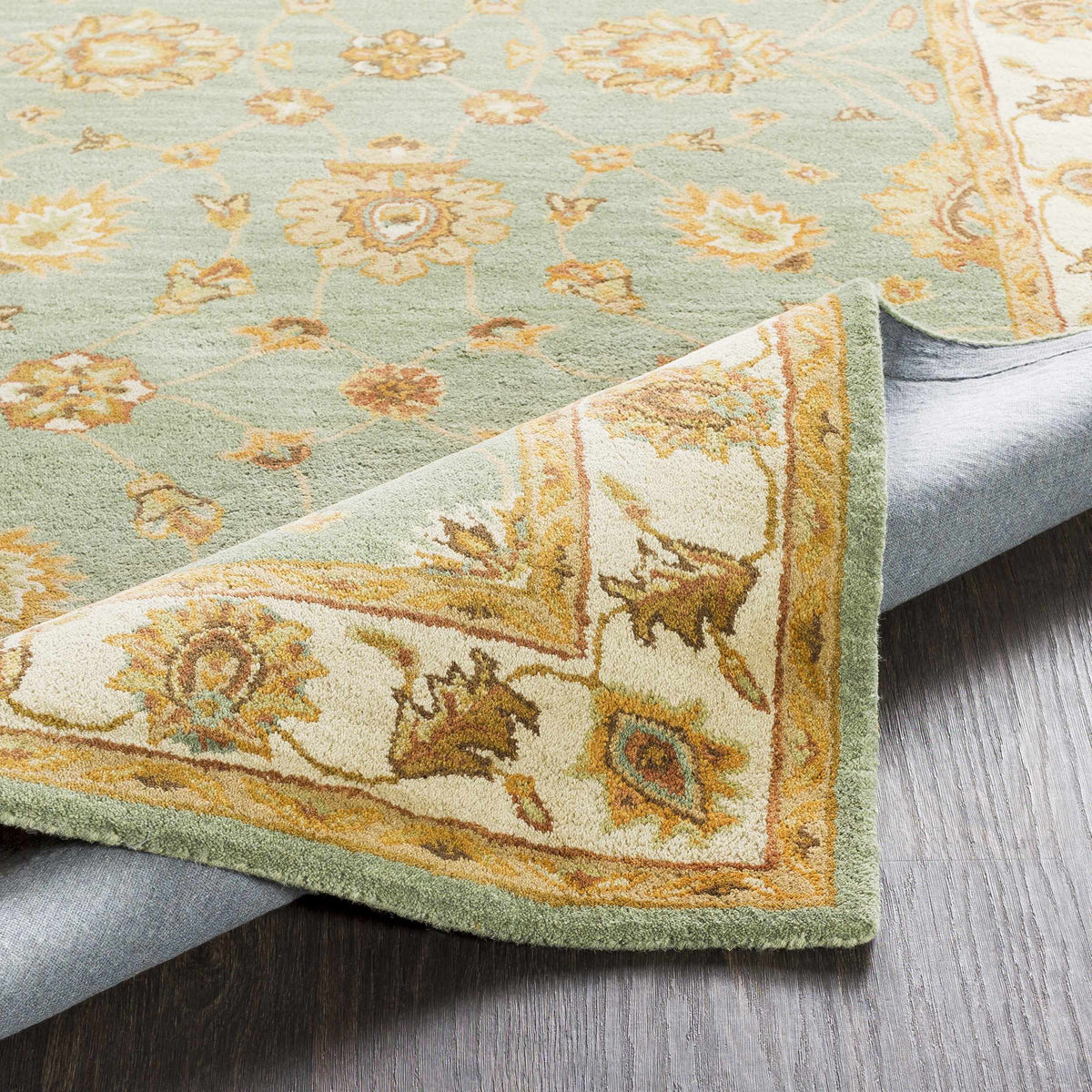 Hauteloom Lagrange LAGRA Sage Hand Tufted Wool Rug