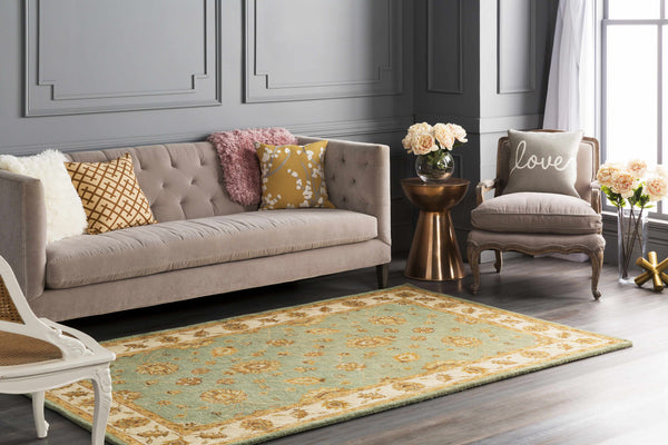 Hauteloom Lagrange LAGRA Sage Hand Tufted Wool Rug