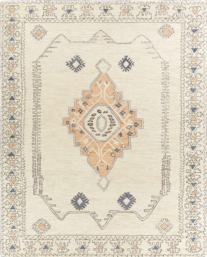Hauteloom Laketon LAKET Peach Hand Tufted Wool Rug