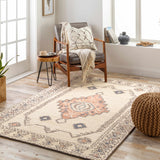 Hauteloom Laketon LAKET Peach Hand Tufted Wool Rug