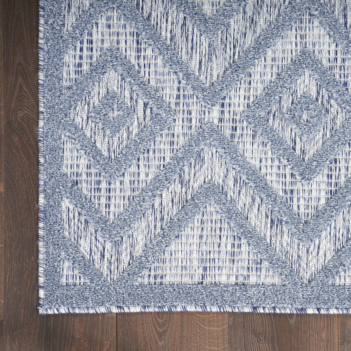nourison versatile nrv01 denim blue rug