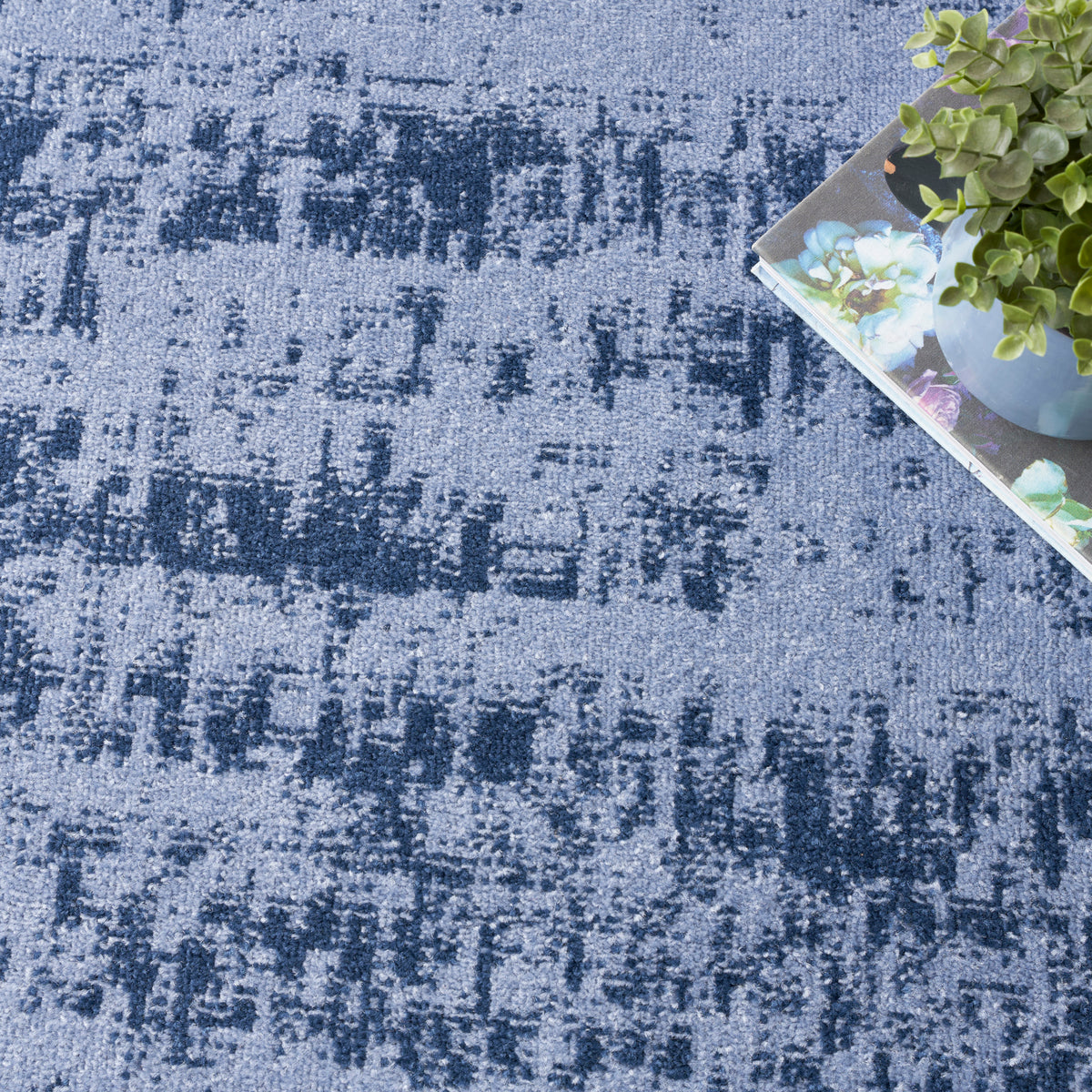 nourison nourison essentials nre03 denim rug