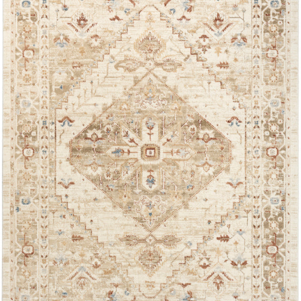nourison pardis prd02 ivory taupe rug