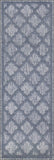 nourison easy care nes01 denim blue rug