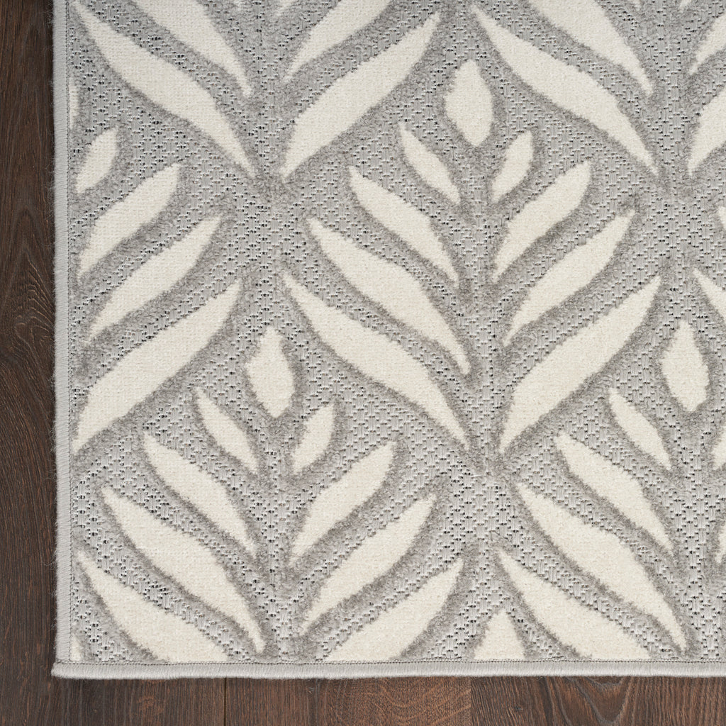 nourison aloha alh35 grey rug