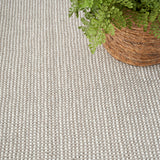 nourison natural texture ntx01 ivory mocha rug