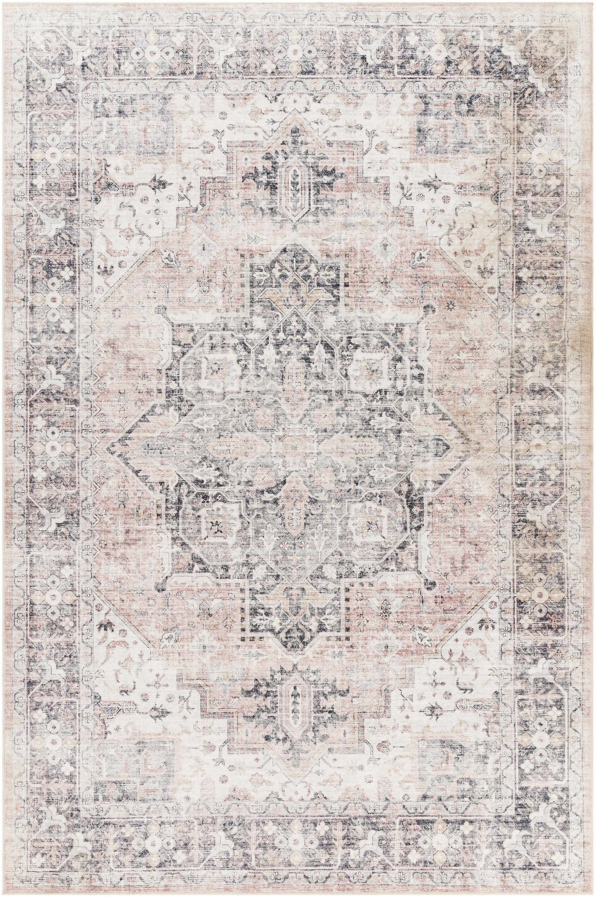 Hauteloom Luca LCEH White Machine Made Polyester Rug