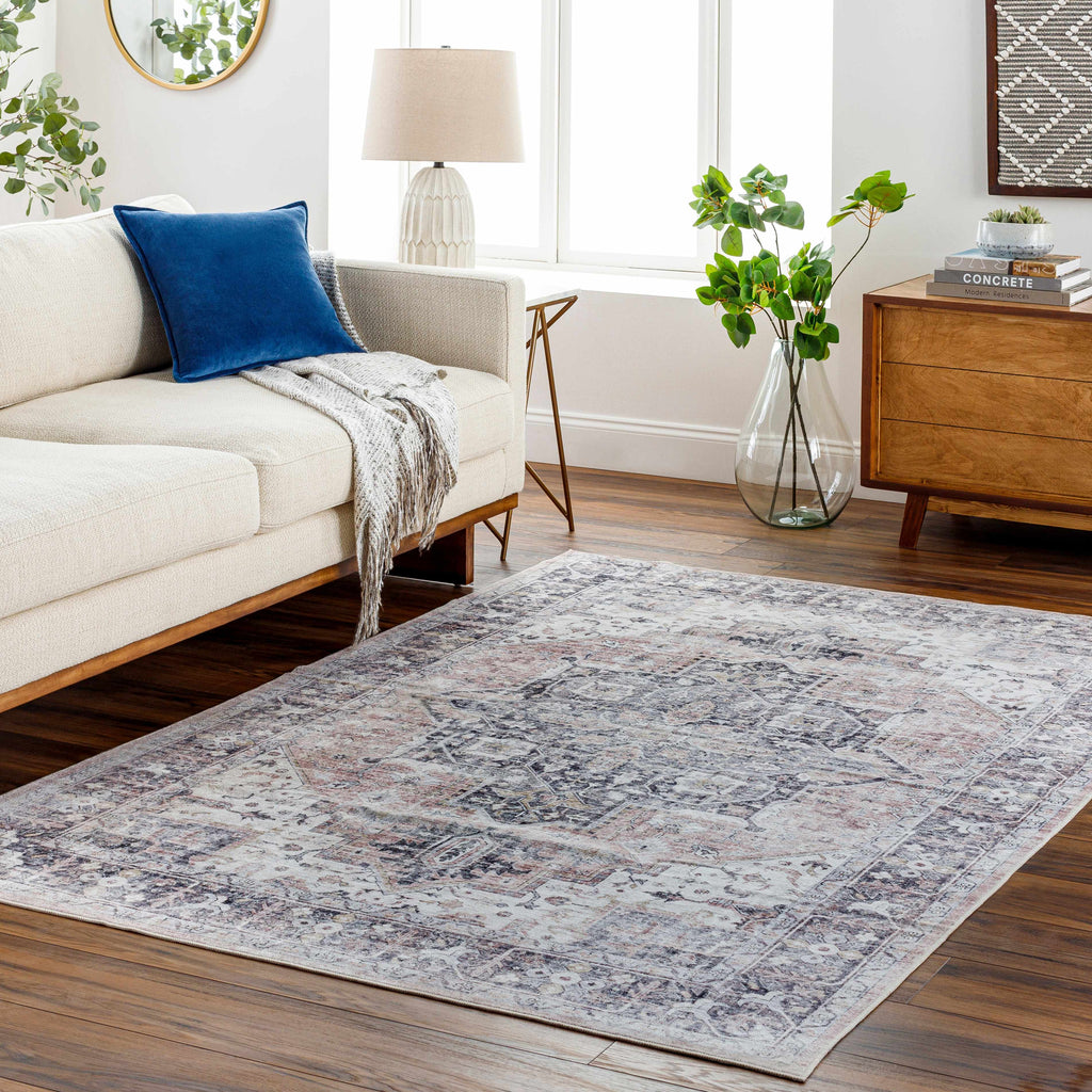 Hauteloom Luca LCEH White Machine Made Polyester Rug