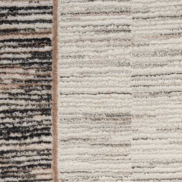 nourison desire dsr02 grey black rug