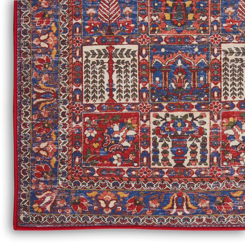 nourison fulton ful05 red rug
