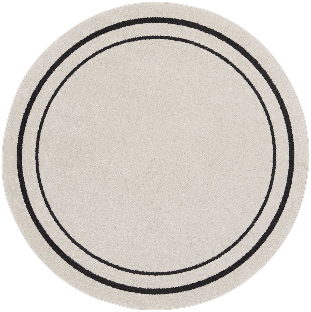 nourison nourison essentials nre02 ivory black rug