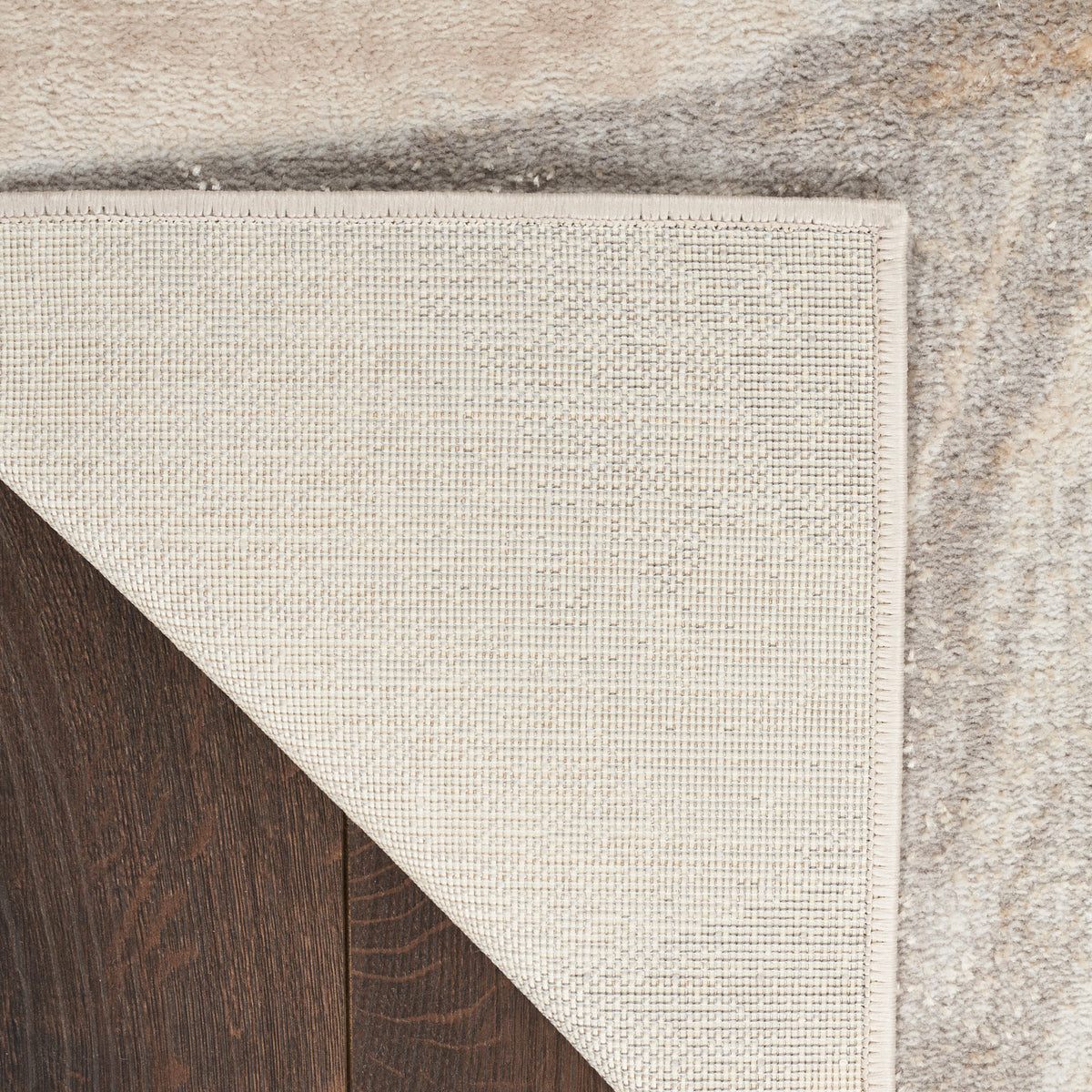 nourison brushstrokes bsk01 beige grey rug