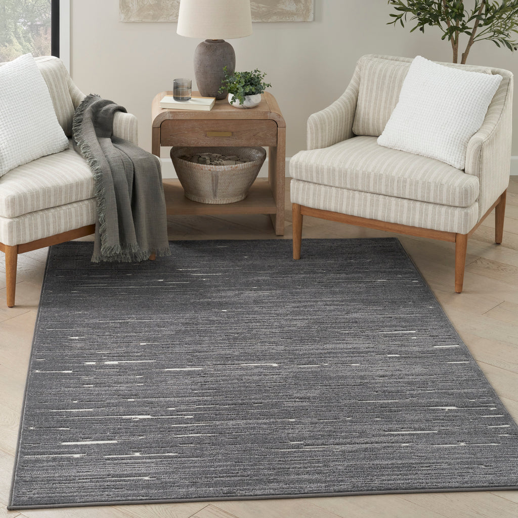 nourison care free caf04 grey rug