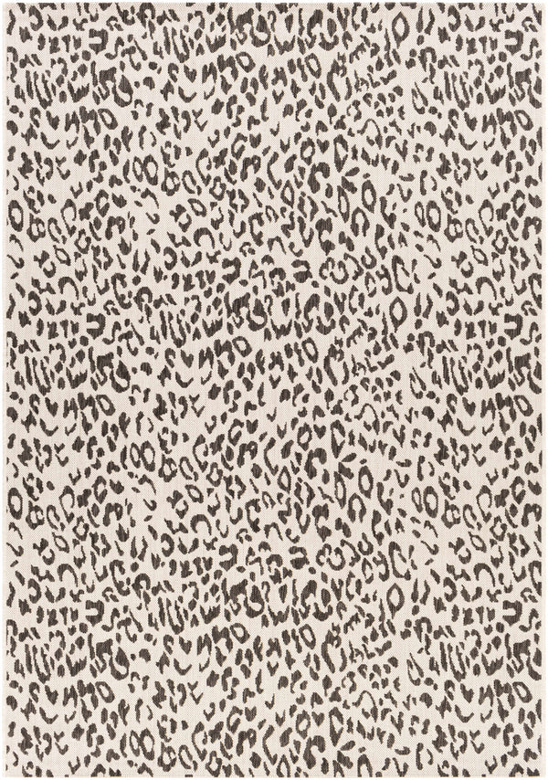 Hauteloom Alderbury LDRB Black Machine Made Polypropylene Rug