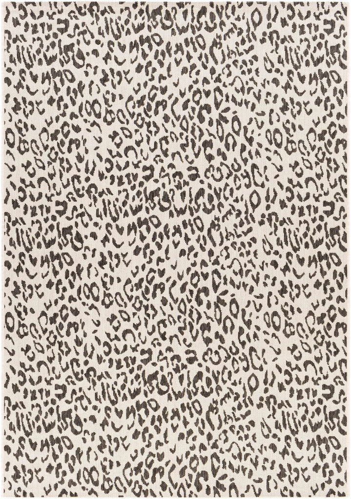 Hauteloom Alderbury LDRB Black Machine Made Polypropylene Rug