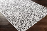 Hauteloom Alderbury LDRB Black Machine Made Polypropylene Rug