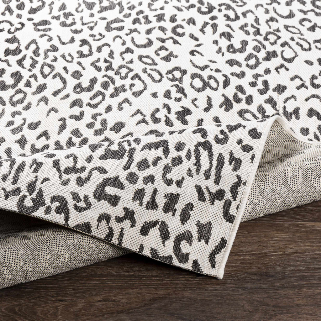 Hauteloom Alderbury LDRB Black Machine Made Polypropylene Rug