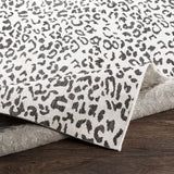 Hauteloom Alderbury LDRB Black Machine Made Polypropylene Rug