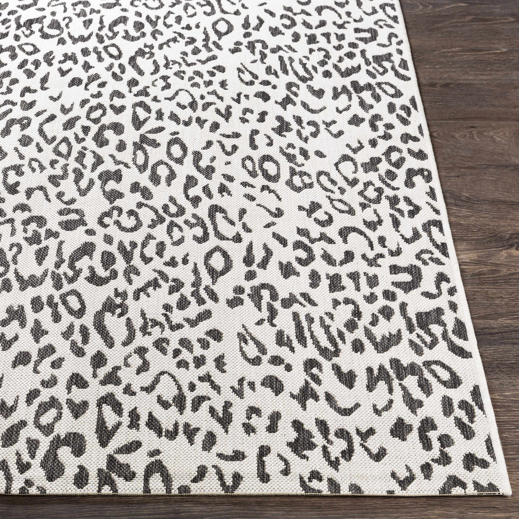 Hauteloom Alderbury LDRB Black Machine Made Polypropylene Rug