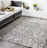 Hauteloom Alderbury LDRB Black Machine Made Polypropylene Rug