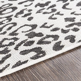 Hauteloom Alderbury LDRB Black Machine Made Polypropylene Rug