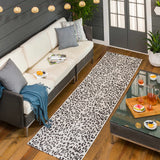 Hauteloom Alderbury LDRB Black Machine Made Polypropylene Rug