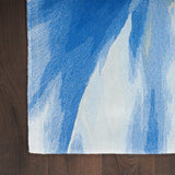 nourison prismatic prs37 blue multicolor rug