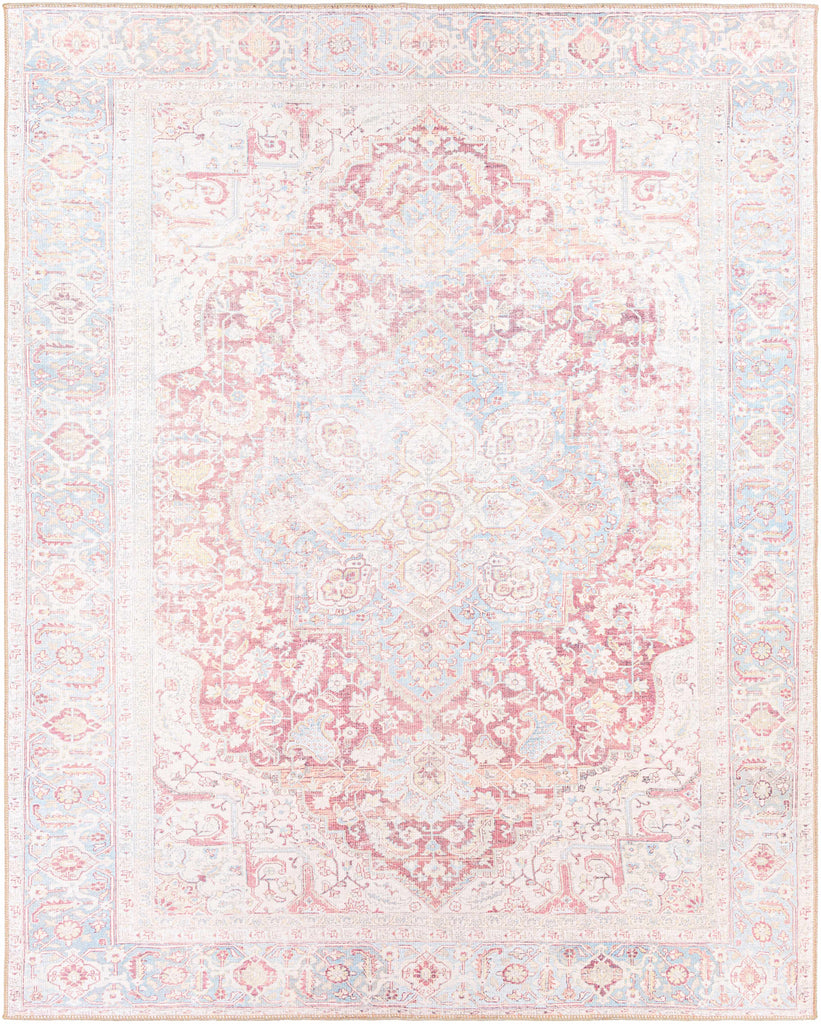 Hauteloom Leeston LEEST Cream Machine Made Polyester Rug